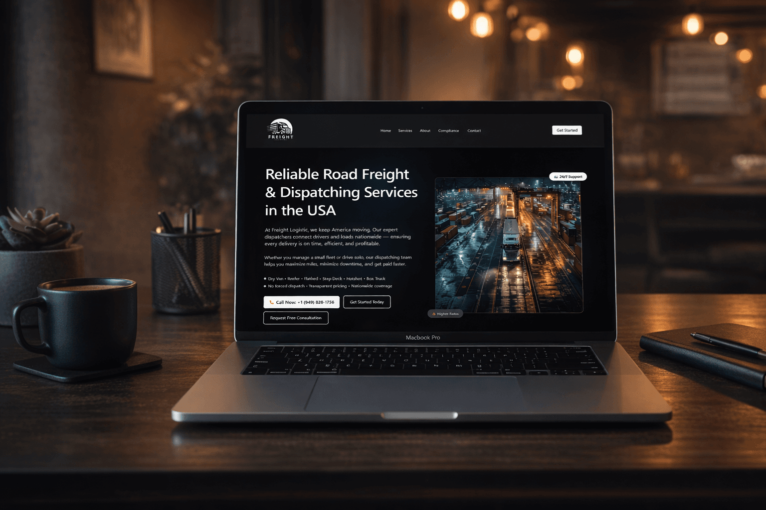 Freights Logistic case study preview