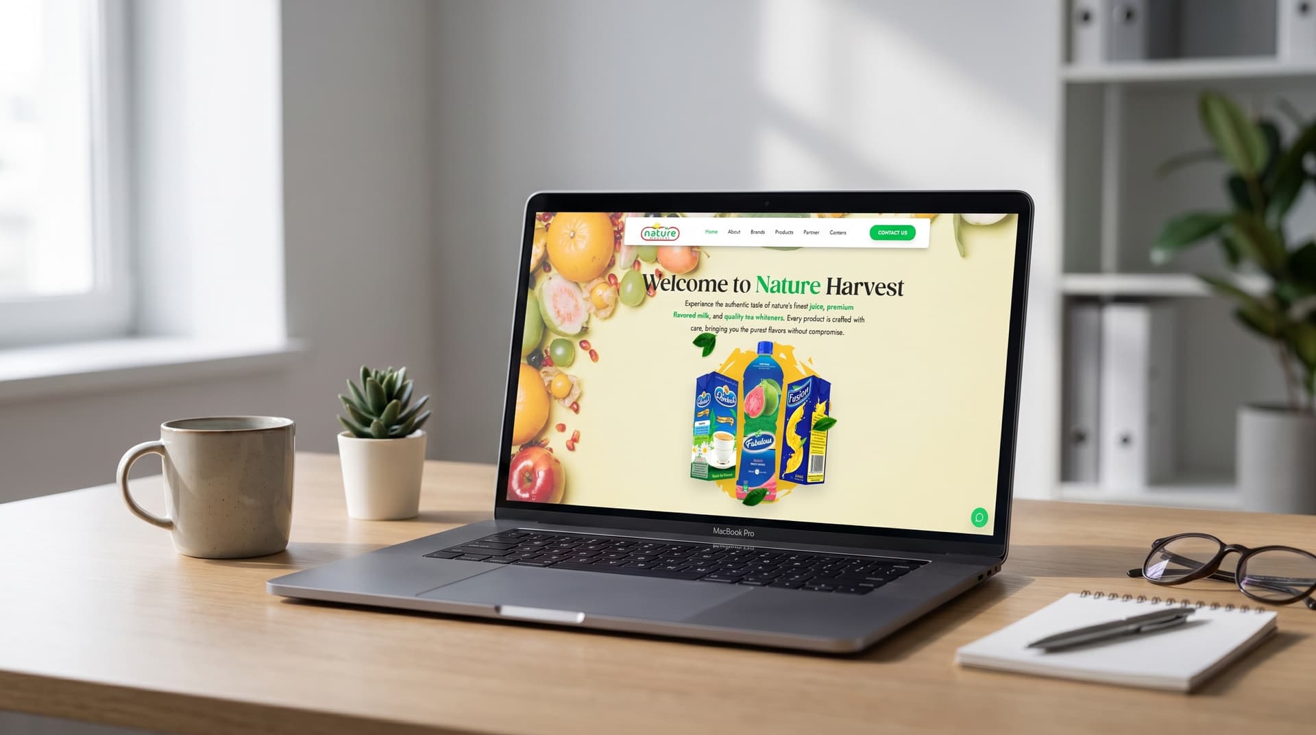 Juice Company project preview